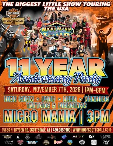 11 YEAR ANNIVERSARY PARTY | SATURDAY | NOVEMBER 7TH event flyer