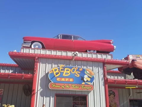 AEHOG Dinner Ride to Bebo's Cafe event flyer