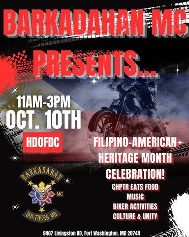 Barkadahan MC Filipino-American Celebration event flyer