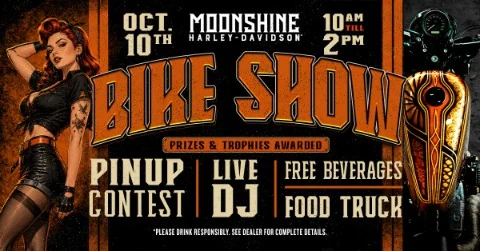 Battlin' Betties Tennessee Pin-Up Contest & Bike Show event flyer