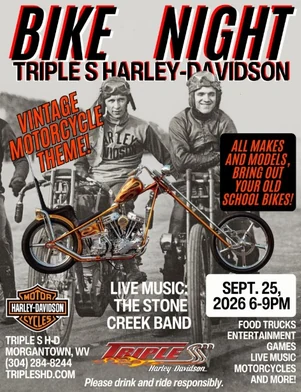 Bike Night event flyer