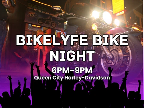 Bikelyfe Bike Night event flyer