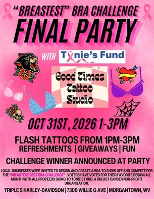 Breast Cancer Awareness FINAL PARTY event flyer