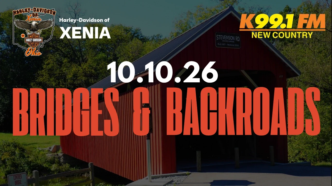 Bridges and Backroads event flyer