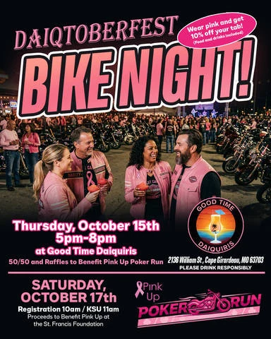 Daiqtoberfest at Good Time Daiquiris event flyer