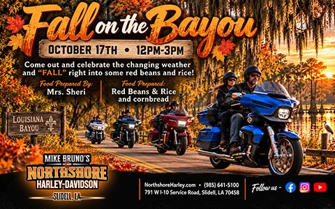 Fall on the Bayou event flyer