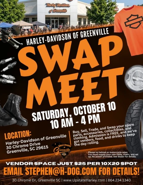 Fall Swap Meet event flyer