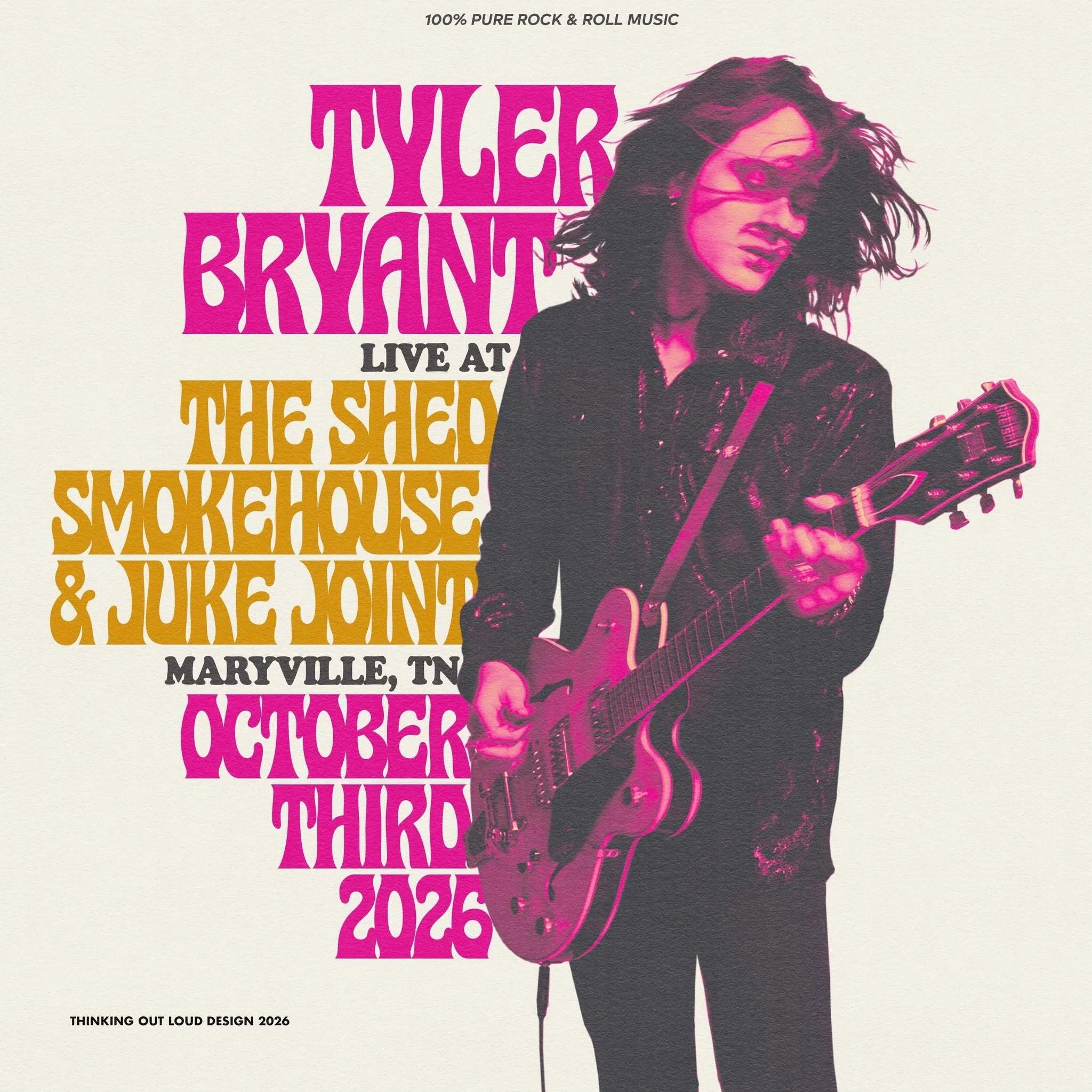 FREE SHOW Tyler Bryant event flyer