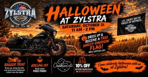 Halloween at Zylstra event flyer