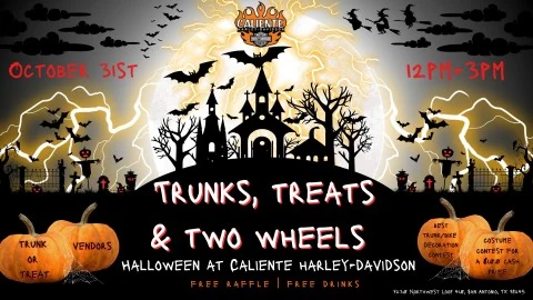 Halloween- Trunk or Treat event flyer