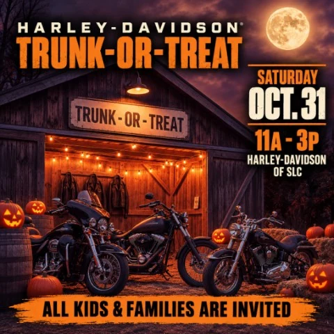 HARLEY-DAVIDSON OF SLC TRUNK-OR-TREAT | SATURDAY OCTOBER 31 event flyer
