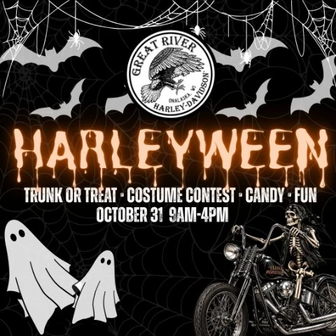 Harleyween event flyer