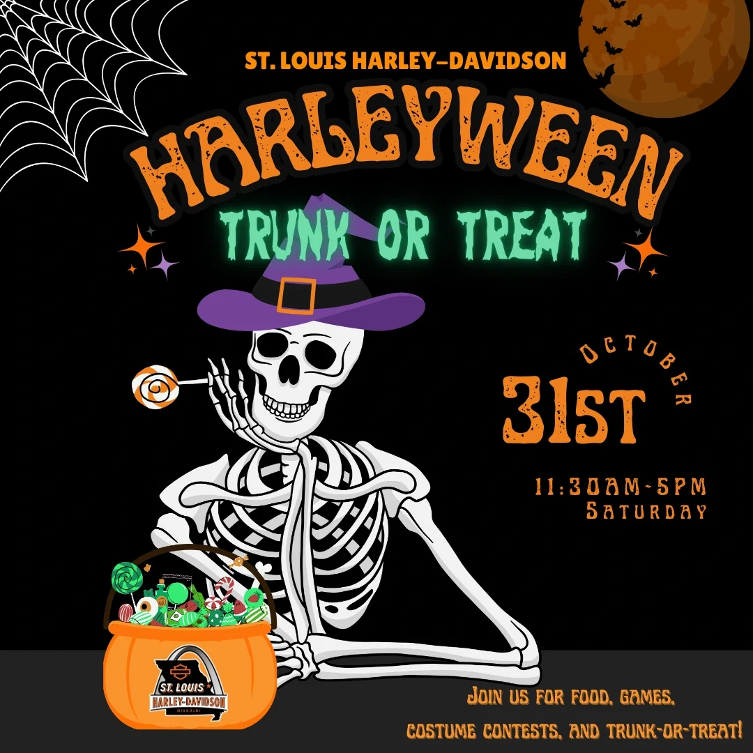 Harleyween Trunk-or-Treat event flyer