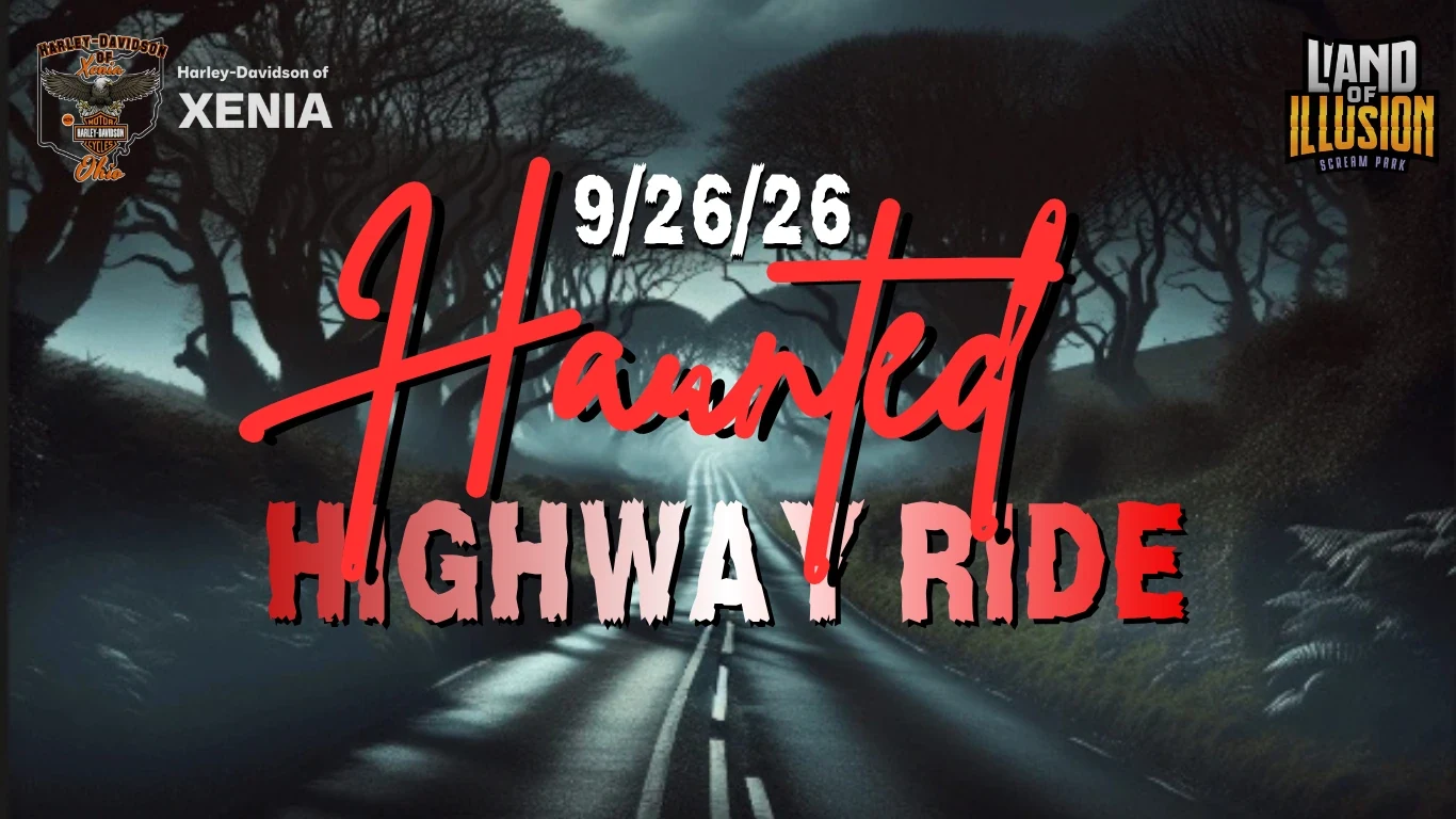 Haunted Highway Ride 2026 event flyer
