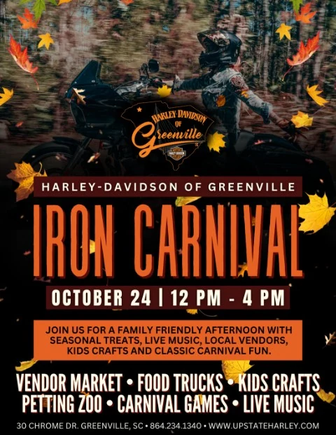 Iron Carnival event flyer