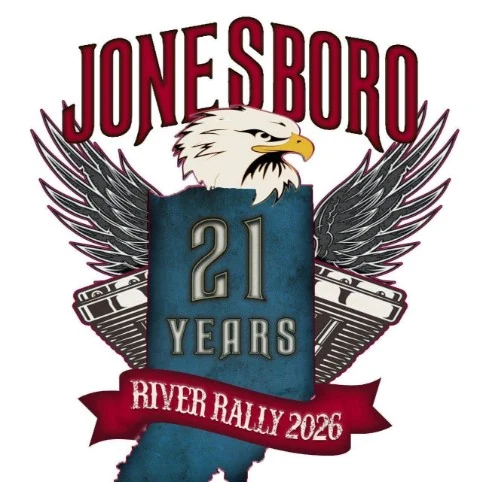Jonesboro River Rally 2026 event flyer