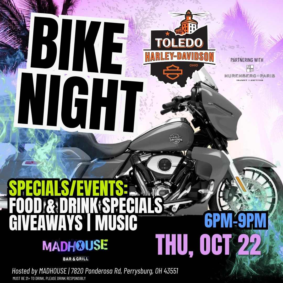Last Bike Night X2 event flyer