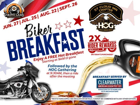 Last Biker Breakfast of the season! event flyer