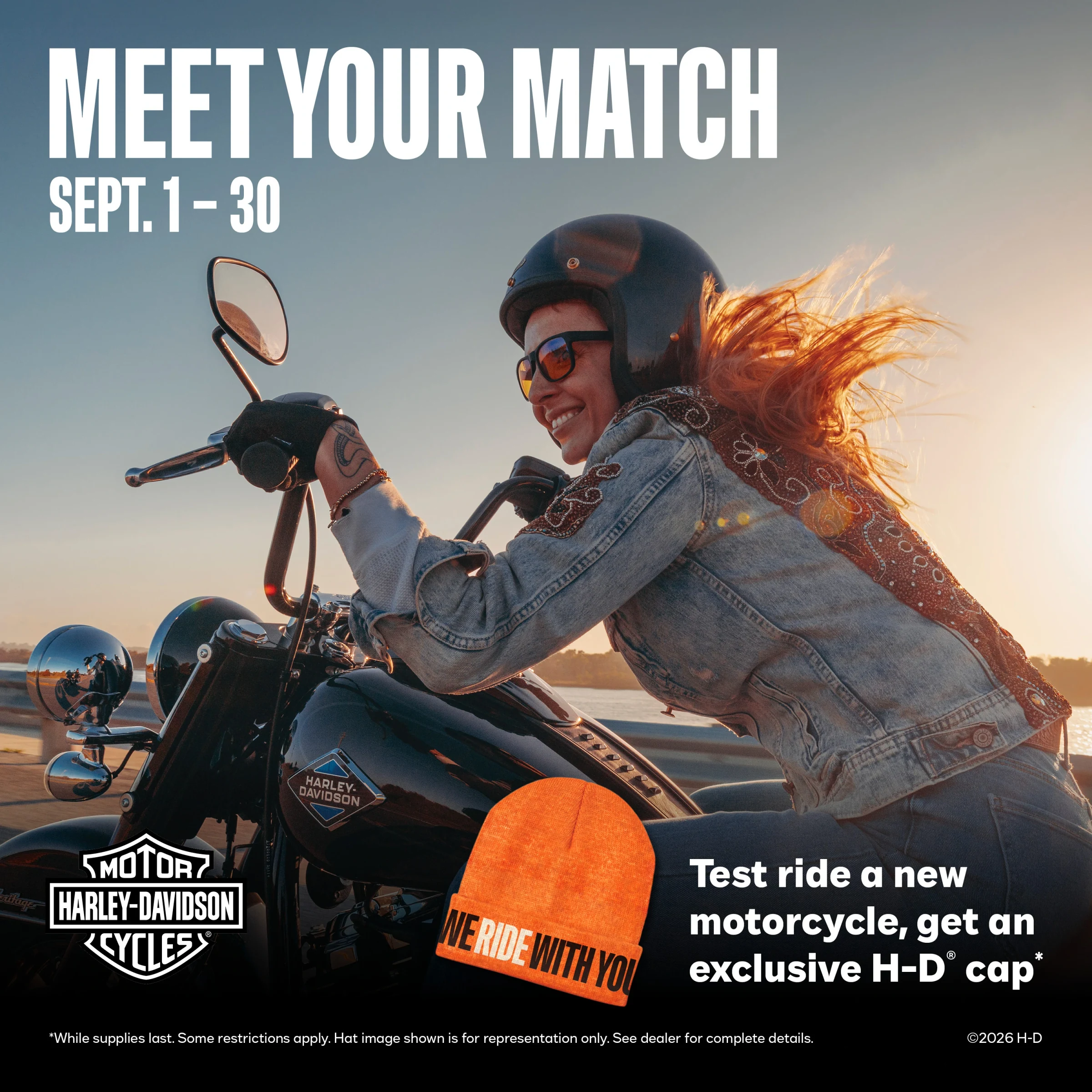 Meet Your Match Test Rides event flyer