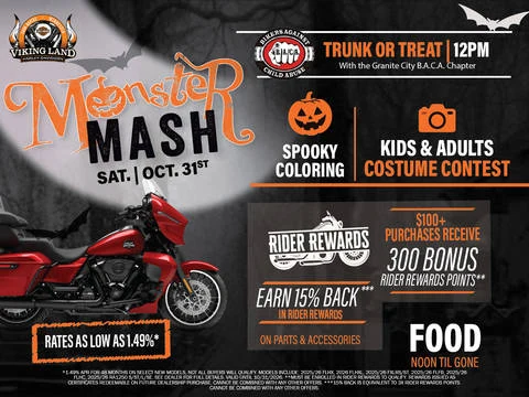MONSTER MASH event flyer