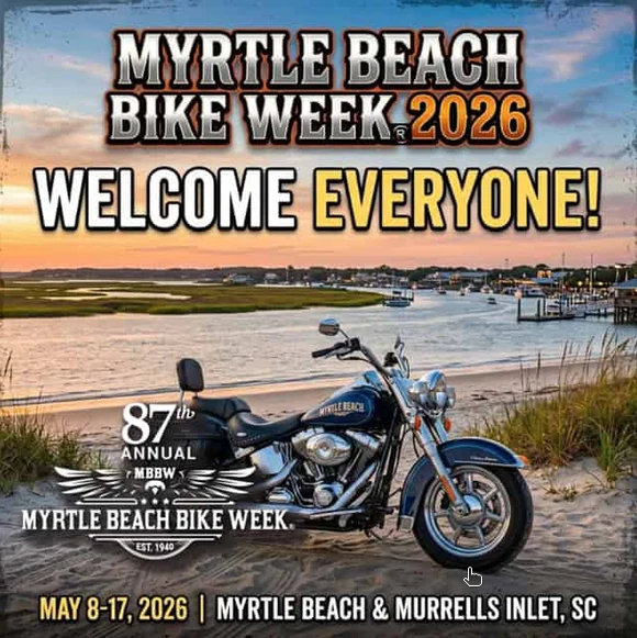 Myrtle Beach Bike Week Fall Rally 2026 event artwork