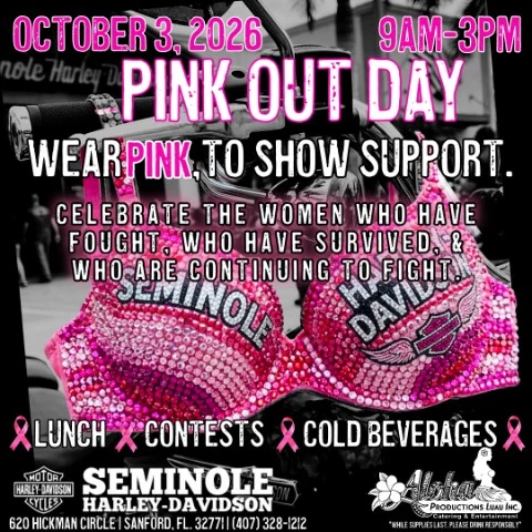 Pink Out Day event flyer