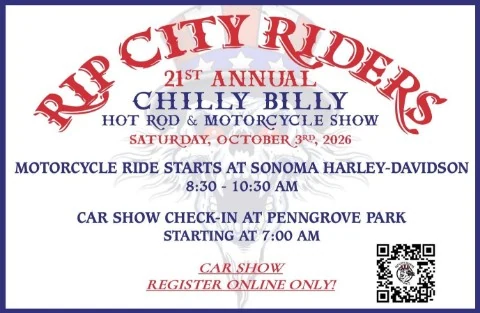Rip City Riders Chilly Billy Fun Run event flyer