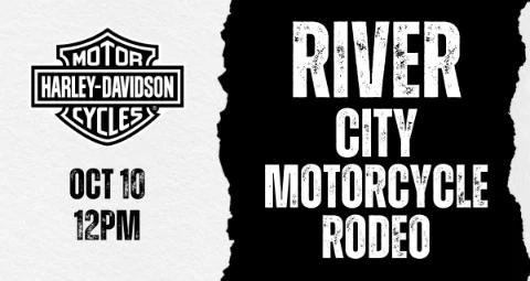 River City - Motorcycle Rodeo event flyer