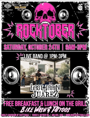 Rocktober | SATURDAY | OCTOBER 24TH event flyer