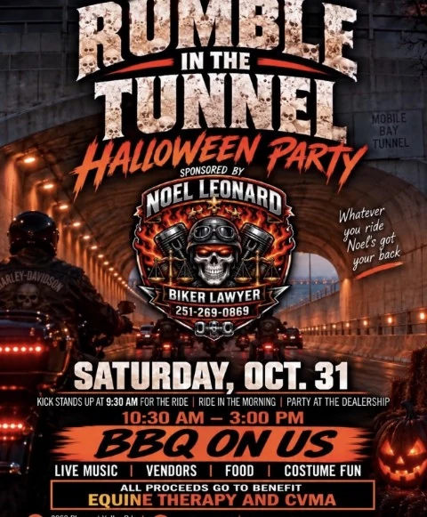 Rumble In The Tunnel: Halloween Havoc event flyer