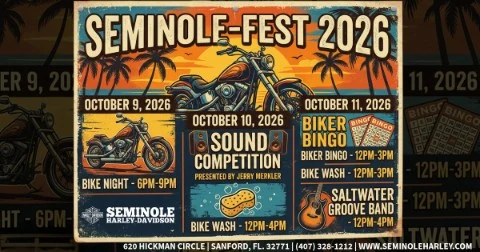 Seminole Fest event flyer
