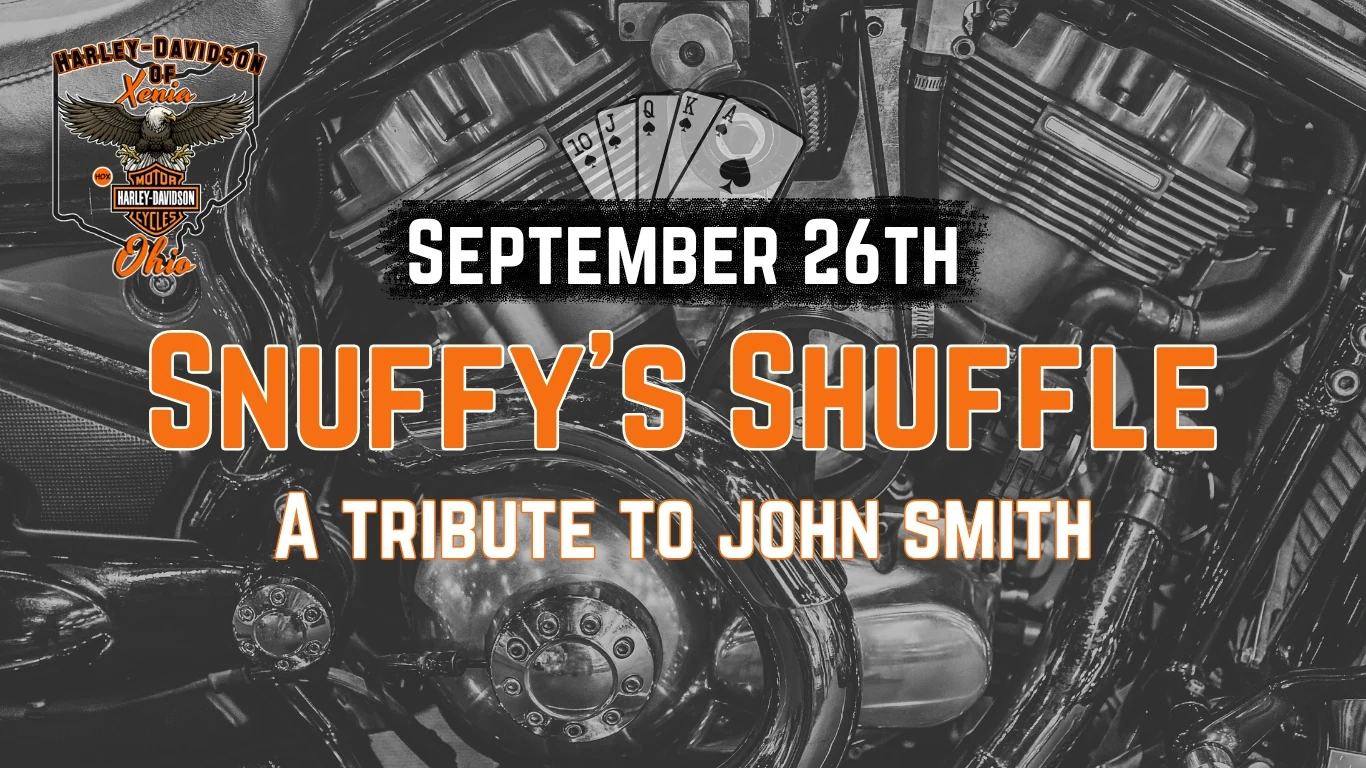 Snuffy's Shuffle Poker Run event flyer