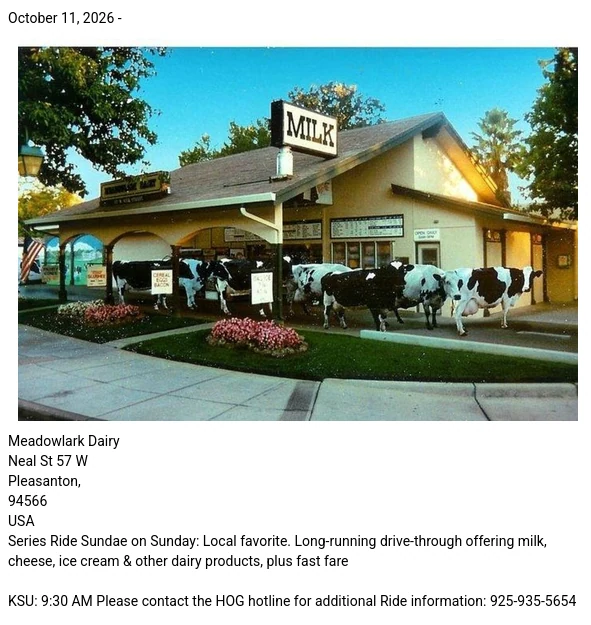 SR S&S Meadowlark Dairy event flyer