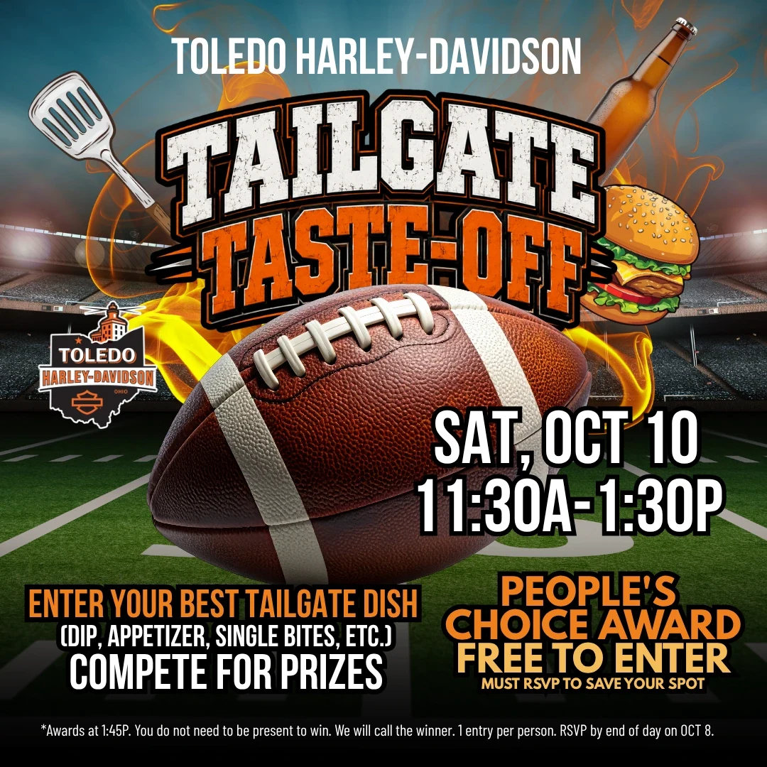 TAILGATE TASTE-OFF event flyer