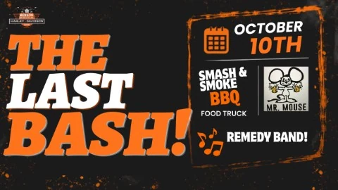 The Last Bash event flyer