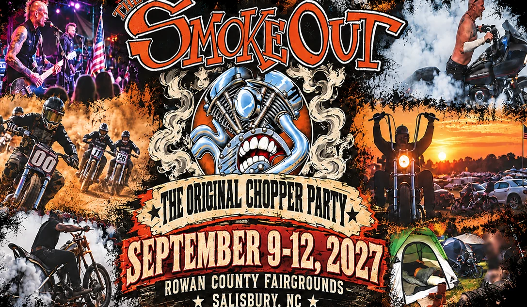 The Smokeout Rally 2027 event flyer