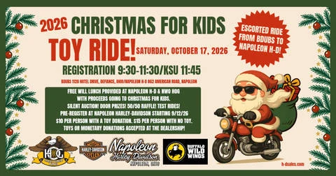 Toy Ride event flyer