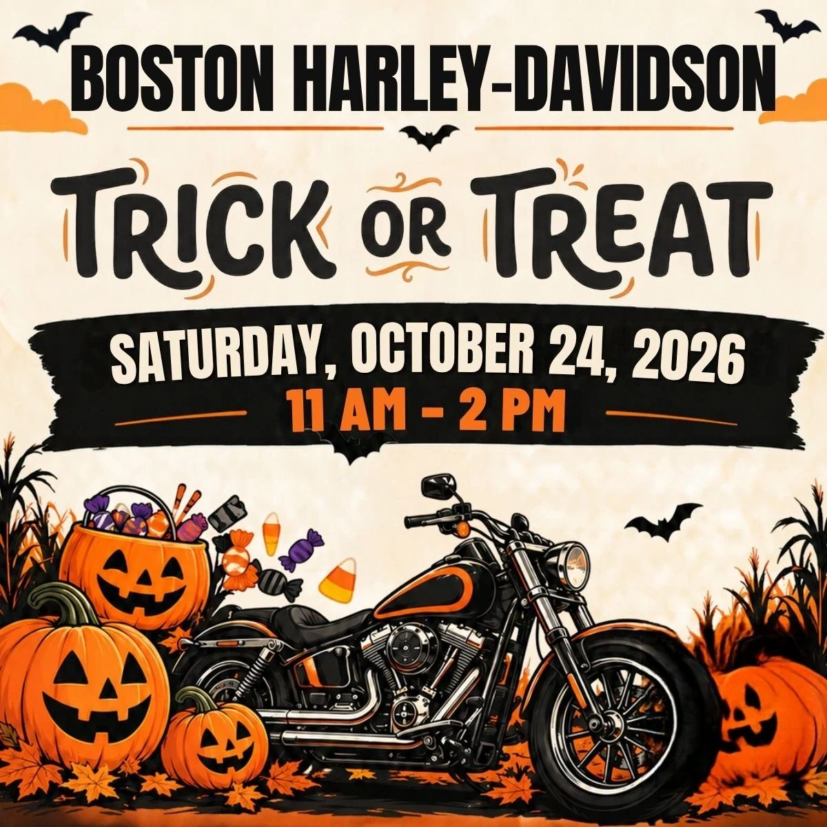 Trick-or-Treat event flyer