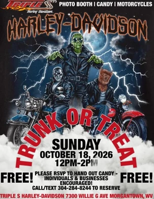 Trunk or Treat event flyer