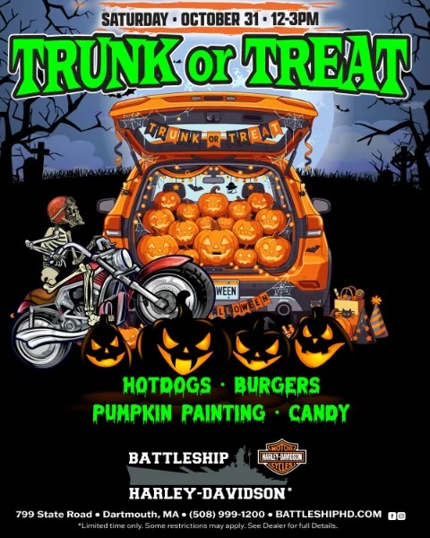 Trunk or Treat! event flyer