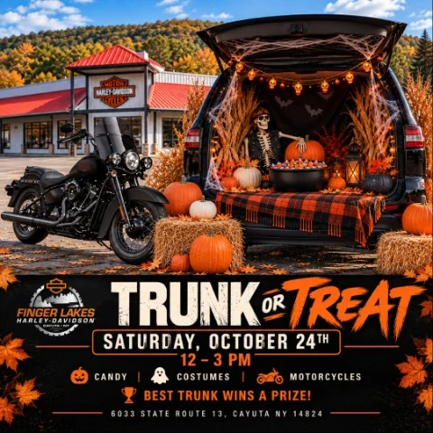 TRUNK OR TREAT event flyer