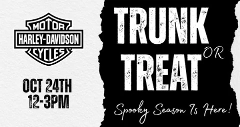 Trunk-or-Treat at Rally Point Harley-Davidson event flyer