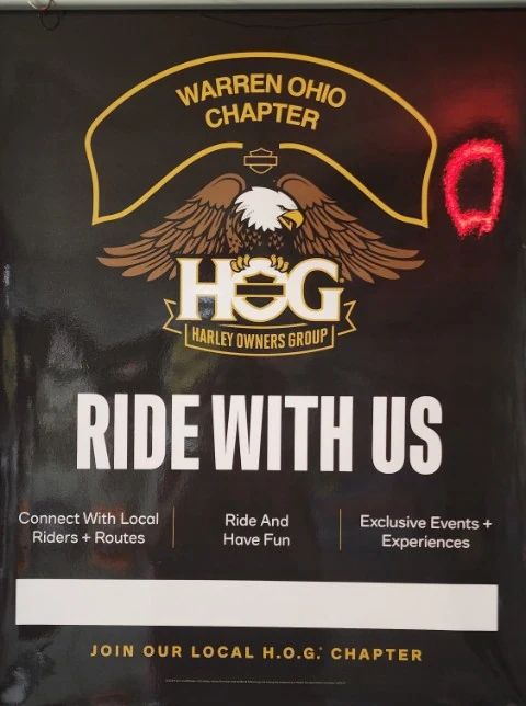 WARREN HOG OFFICERS MEETING event flyer